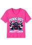 Carolina Panthers Pink Out Tackle Breast Cancer Awareness V-Neck T-Shirt