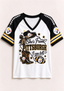 Women She's From Pittsburgh I Can Tell Western Cowboy Game Day V-Neck T-Shirt