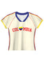 I Love Colombia Flag Heart Baby Tee
