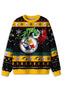 Grinch Stealing Pittsburgh Steelers Logo Ugly Christmas Sweatshirt