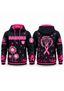 Las Vegas Raiders Breast Cancer Awareness Dandelion Hoodie