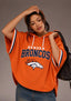 Women’s Denver Broncos 3/4 Dolman Sleeve Hoodie