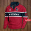 Men's Houston Texans Button Mock Neck Sweatshirt