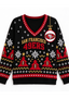 Women’s San Francisco 49ers Ugly NFL Christmas Sweatshirt