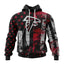 Atlanta Falcons Vintage American Flag Graphic Hoodie NFL Fan Sweatshirt