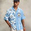 Manchester City FC Half‑Split Hawaiian Shirt For Fan