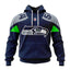 Seattle Seahawks | Specialized Design Away Kits Personalized Letters Number