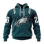 Philadelphia Eagles | Specialized Design Away Kits Personalized Letters Number