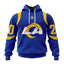 Los Angeles Rams | Specialized Design Away Kits Personalized Letters Number