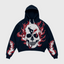 Houston Texans Skull Flame Graphic Hoodie