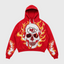 Kansas City Chiefs Skull Flame Graphic Hoodie