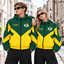 Green Bay Packers NFL Outdoor Jacket Custom Name For Fan