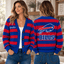 Buffalo Bills NFL Ugly Cardigan Custom Name For Fan