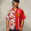 Manchester United FC Half‑Split Hawaiian Shirt For Fan