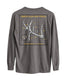 Non-Typical Antler Deer Profile Long-sleeve