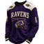 Baltimore Ravens Waffle Knit Long-Sleeve Sweatshirt
