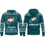 Philadelphia Eagles Christmas Ugly Sweater Pattern Hoodie