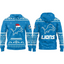 Detroit Lions Christmas Ugly Sweater Pattern Hoodie