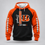 Cincinnati Bengals | Premium NFL Football Stitch Hoodie