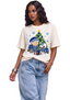 Women's Indianapolis Colts Christmas Snoopy Charlie Brown T-Shirt