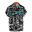 Cleveland Guardians Button Down Hawaiian Shirt