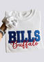 Women's Buffalo Bills Embroidered Crewneck Sweatshirt