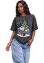 Women's Dallas Cowboys Christmas Snoopy Charlie Brown T-Shirt