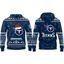 Tennessee Titans Christmas Ugly Sweater Pattern Hoodie