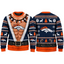 Denver Broncos Christmas Ugly Sweater Muscular Fan Graphic