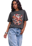 Women's Kansas City Chiefs Santa Football Christmas T-Shirt