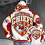 Kansas City Chiefs Retro Varsity Color Block Back Print Pullover Hoodie