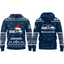 Seattle Seahawks Christmas Ugly Sweater Pattern Hoodie