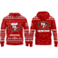 San Francisco 49ers Christmas Ugly Sweater Pattern Hoodie