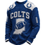 Indianapolis Colts Waffle Knit Long-Sleeve Sweatshirt