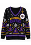 Women’s Baltimore Ravens Ugly NFL Christmas Sweatshirt