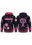 Washington Commanders Breast Cancer Awareness Dandelion Hoodie
