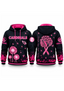 Arizona Cardinals Breast Cancer Awareness Dandelion Hoodie
