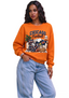 Women's Chicago Bears Snoopy On Couch Watching Football Sweatshirt