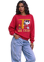 Women's Kansas City Chiefs Joe Chief Snoopy Woodstock Sweatshirt
