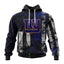 New York Giants Vintage American Flag Graphic Hoodie NFL Fan Sweatshirt