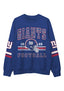New York Giants Vintage Football Helmet Graphic Crewneck Sweatshirt