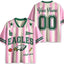Personalized Mascot Name And School Name Stripe Teacher Mesh Jersey