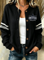 Women'S Casual Football Plant Knitted Cardigan Top