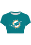 Miami Dolphins Claw Rip Sun Dolphin Tops & Elasticated Trousers Two-Piece Set