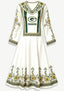 Green Bay Packers Boho Floral Print Game‑Day Midi Dress