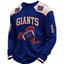 New York Giants Waffle Knit Long-Sleeve Sweatshirt