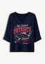Women New England Patriots Patriots Nation Pats Pride Graphic Long Sleeve Game Day Shirt