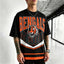 Cincinnati Bengals Ferocious Tiger‑Head Printed T-Shirt