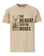 Proverbs 12:27 Deer Wildlife T-shirt