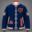 Chicago Bears Navy Varsity Jacket